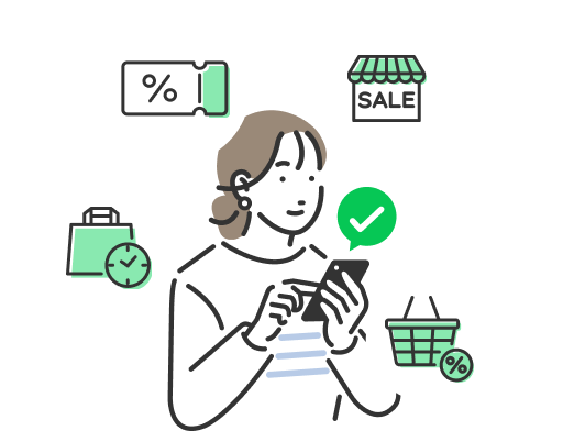 情報配信・来店促進